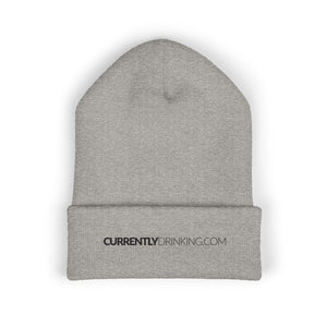 Classic Cuffed Beanie with CurrentlyDrinking.com Embroidery - Creative Media Commerce