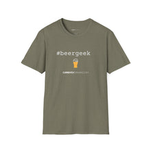 Load image into Gallery viewer, #beergeek Currently Drinking Unisex Softstyle T-Shirt w/QR Code
