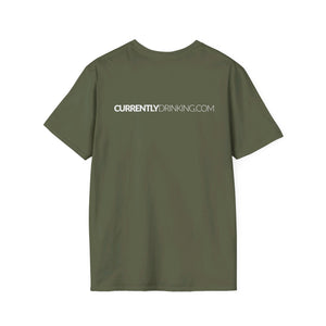 Currently Drinking Pint On Front Unisex Softstyle T-Shirt - Creative Media Commerce