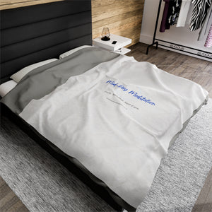 Velveteen Plush Blanket - Creative Media Commerce