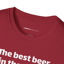 Load image into Gallery viewer, Best Beer In The World Currently Drinking Unisex Softstyle T-Shirt