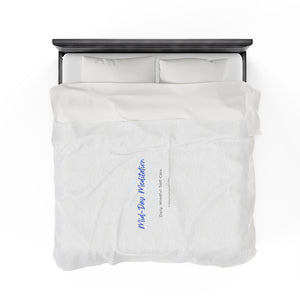 Velveteen Plush Blanket - Creative Media Commerce