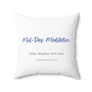 Faux Suede Square Pillow - Creative Media Commerce