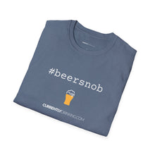 Load image into Gallery viewer, #beersnob Currently Drinking Unisex Softstyle T-Shirt