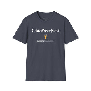 OktoBeerFest - Currently Drinking Unisex Softstyle T-Shirt - Creative Media Commerce