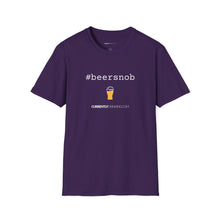 Load image into Gallery viewer, #beersnob Currently Drinking Unisex Softstyle T-Shirt