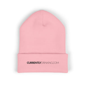 Classic Cuffed Beanie with CurrentlyDrinking.com Embroidery - Creative Media Commerce