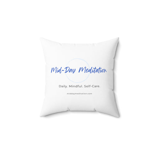 Faux Suede Square Pillow - Creative Media Commerce