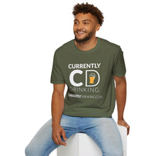 Load image into Gallery viewer, Currently Drinking Pint On Front Unisex Softstyle T-Shirt - Creative Media Commerce