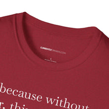 Load image into Gallery viewer, Without Beer Things Don&#39;t Go So Well - Currently Drinking Unisex Softstyle T-Shirt - Creative Media Commerce
