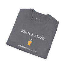 Load image into Gallery viewer, #beersnob Currently Drinking Unisex Softstyle T-Shirt
