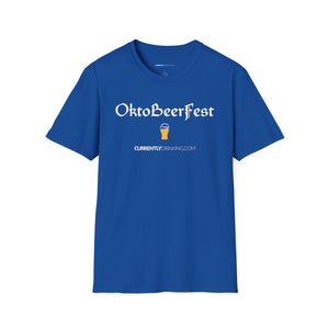 OktoBeerFest - Currently Drinking Unisex Softstyle T-Shirt - Creative Media Commerce