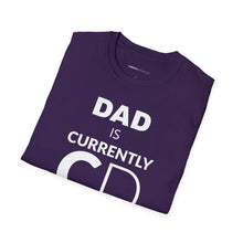 Load image into Gallery viewer, Dad&#39;s Currently Drinking Unisex Softstyle T-Shirt - Creative Media Commerce