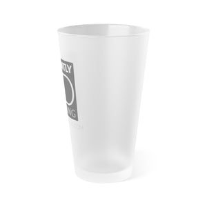 Frosted Pint Glass, 16oz