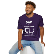 Load image into Gallery viewer, Dad&#39;s Currently Drinking Unisex Softstyle T-Shirt - Creative Media Commerce