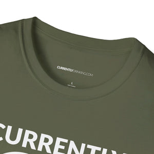 Currently Drinking Pint On Front Unisex Softstyle T-Shirt - Creative Media Commerce