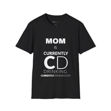 Load image into Gallery viewer, Mom Currently Drinking Unisex Softstyle T-Shirt - Creative Media Commerce