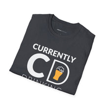 Load image into Gallery viewer, Currently Drinking Pint On Front Unisex Softstyle T-Shirt - Creative Media Commerce