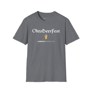 OktoBeerFest - Currently Drinking Unisex Softstyle T-Shirt - Creative Media Commerce