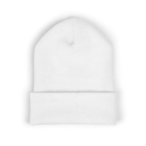 Classic Cuffed Beanie with CurrentlyDrinking.com Embroidery - Creative Media Commerce