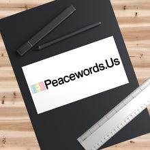 Load image into Gallery viewer, Peacewords Bumper Stickers - Creative Media Commerce