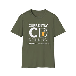 Currently Drinking Pint On Front Unisex Softstyle T-Shirt - Creative Media Commerce