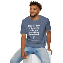 Load image into Gallery viewer, Best Beer In The World Currently Drinking Unisex Softstyle T-Shirt