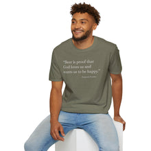 Load image into Gallery viewer, Beer Is Proof - Currently Drinking Unisex Softstyle T-Shirt