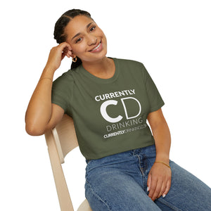 Currently Drinking Unisex Softstyle T-Shirt - Creative Media Commerce