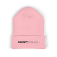 Load image into Gallery viewer, Classic Cuffed Beanie with CurrentlyDrinking.com Embroidery