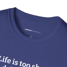 Load image into Gallery viewer, Life Is Too Short For Bad Beer - Currently Drinking Unisex Softstyle T-Shirt - Creative Media Commerce