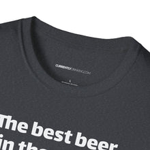 Load image into Gallery viewer, Best Beer In The World Currently Drinking Unisex Softstyle T-Shirt