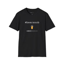 Load image into Gallery viewer, #beersnob Currently Drinking Unisex Softstyle T-Shirt