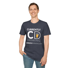 Load image into Gallery viewer, Currently Drinking Pint On Front Unisex Softstyle T-Shirt - Creative Media Commerce
