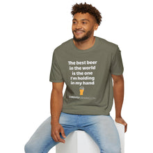 Load image into Gallery viewer, Best Beer In The World Currently Drinking Unisex Softstyle T-Shirt