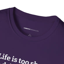 Load image into Gallery viewer, Life Is Too Short For Bad Beer - Currently Drinking Unisex Softstyle T-Shirt - Creative Media Commerce