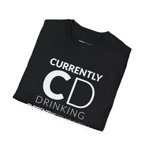 Currently Drinking Unisex Softstyle T-Shirt - Creative Media Commerce