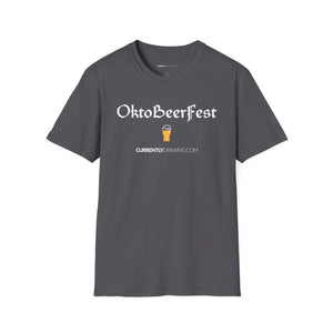 OktoBeerFest - Currently Drinking Unisex Softstyle T-Shirt - Creative Media Commerce