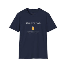Load image into Gallery viewer, #beersnob Currently Drinking Unisex Softstyle T-Shirt