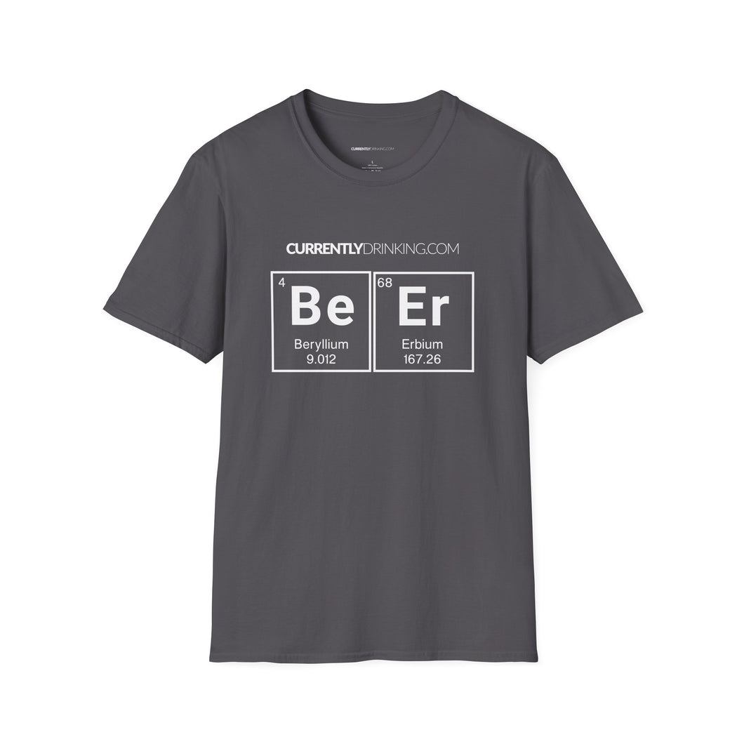 Currently Drinking Beer Elements Unisex Softstyle T-Shirt - Creative Media Commerce