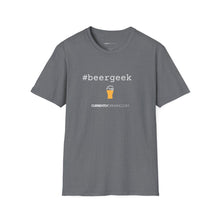 Load image into Gallery viewer, #beergeek Currently Drinking Unisex Softstyle T-Shirt w/QR Code