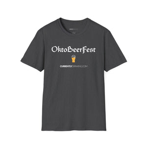 OktoBeerFest - Currently Drinking Unisex Softstyle T-Shirt - Creative Media Commerce