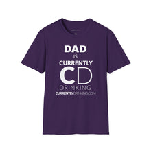 Load image into Gallery viewer, Dad&#39;s Currently Drinking Unisex Softstyle T-Shirt - Creative Media Commerce