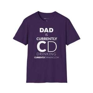 Dad's Currently Drinking Unisex Softstyle T-Shirt - Creative Media Commerce