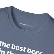 Load image into Gallery viewer, Best Beer In The World Currently Drinking Unisex Softstyle T-Shirt