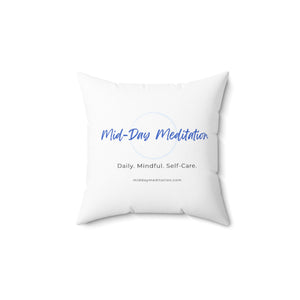 Faux Suede Square Pillow - Creative Media Commerce
