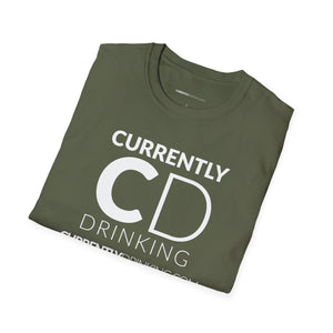 Currently Drinking Unisex Softstyle T-Shirt - Creative Media Commerce