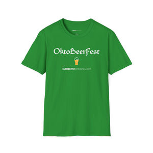 OktoBeerFest - Currently Drinking Unisex Softstyle T-Shirt - Creative Media Commerce