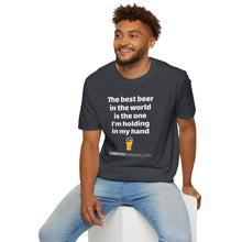 Load image into Gallery viewer, Best Beer In The World Currently Drinking Unisex Softstyle T-Shirt