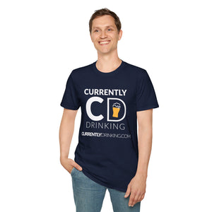 Currently Drinking Pint On Front Unisex Softstyle T-Shirt - Creative Media Commerce